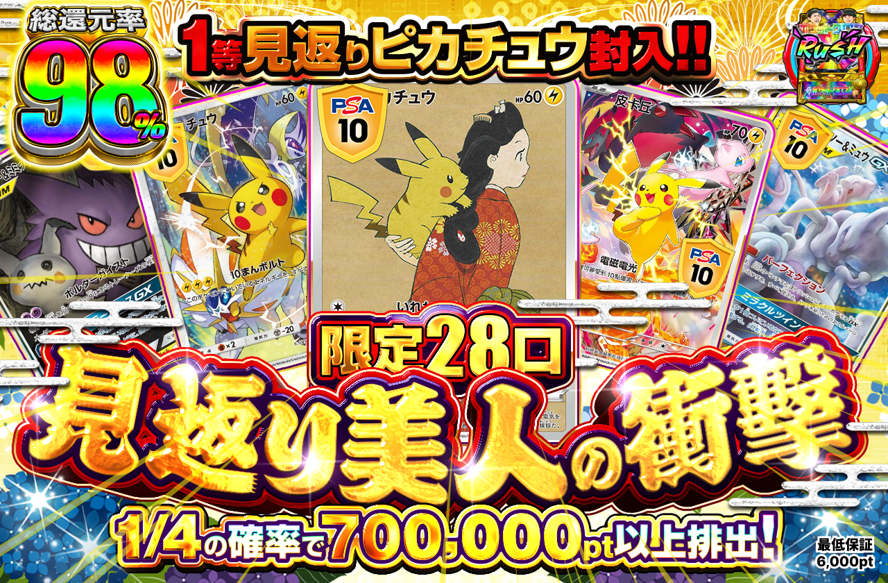 限定28口 見返り美人の衝撃