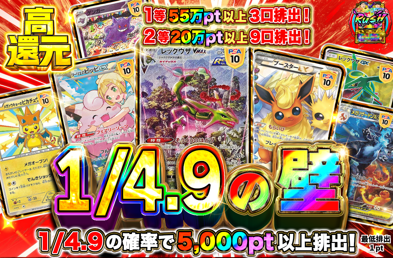 1/4.9の壁