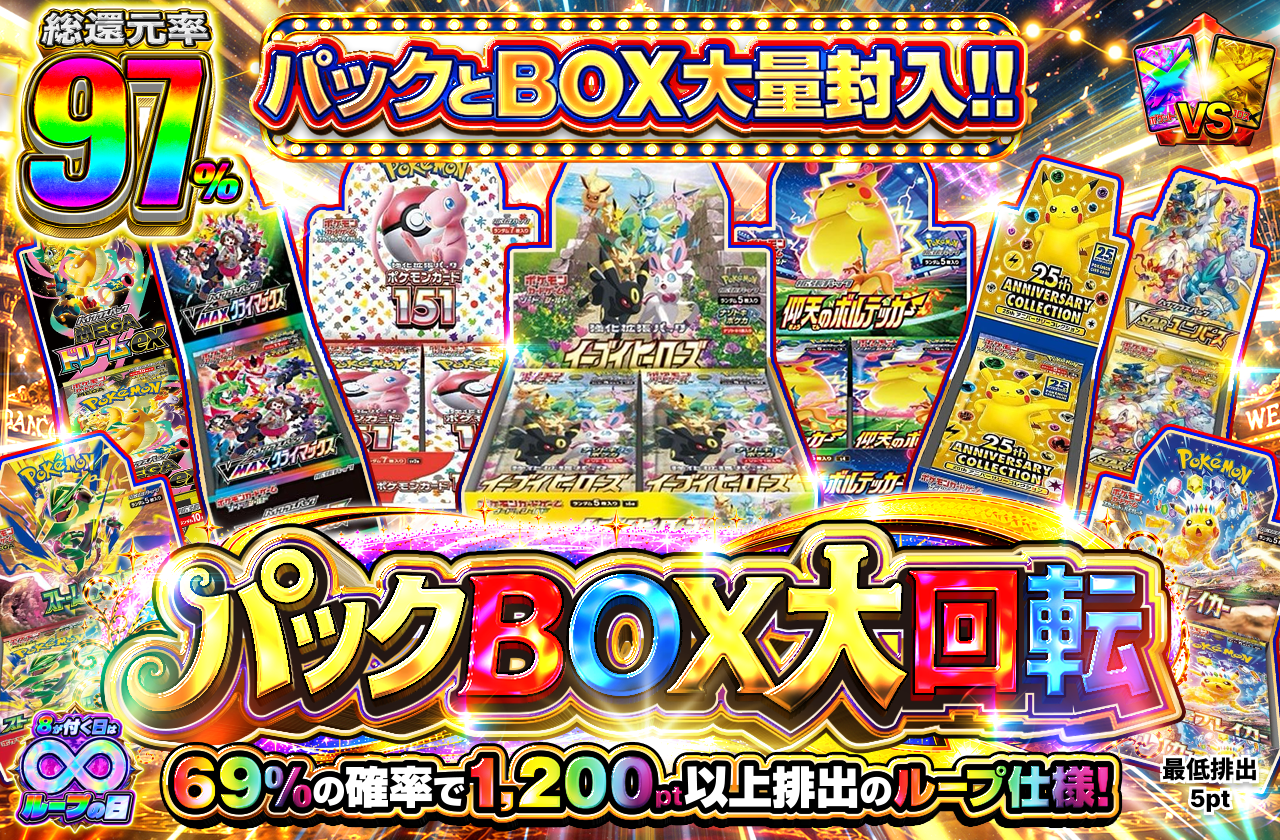 パック BOX 大回転